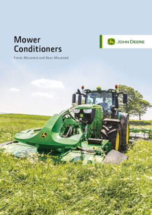 Задньо-привідний косильний диск із кондиціонуванням John Deere R950R 