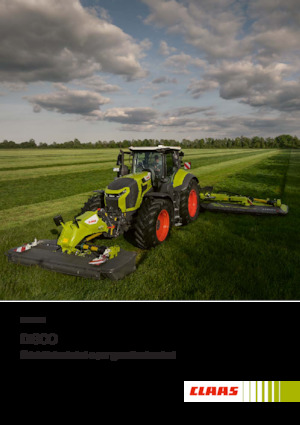 Задньо-привідний косильний диск без кондиціонування Claas Disco 1100 Comfort 