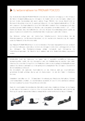 Задньо-привідний косильний диск без кондиціонування Pronar PDK 220