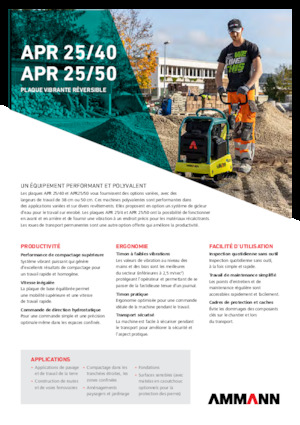 Реверсивні віброплити Ammann APR 2550