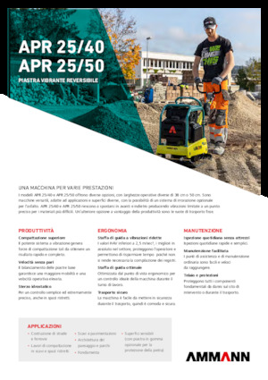 Реверсивні віброплити Ammann APR 2550