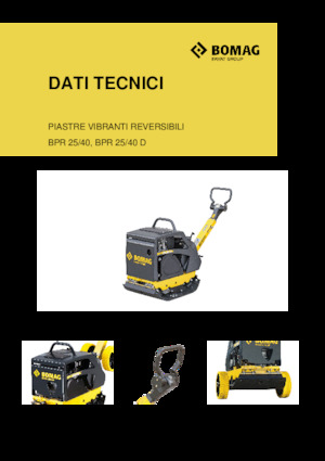 Реверсивні віброплити Bomag BPR 25/40