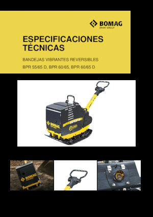 Реверсивні віброплити Bomag BPR 60/65