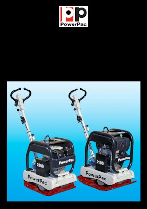 Реверсивні віброплити PowerPac PPR 2100B/400