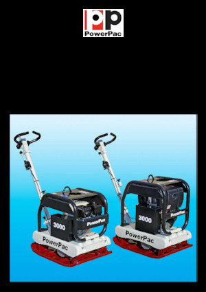 Реверсивні віброплити PowerPac PPR 3000D/500
