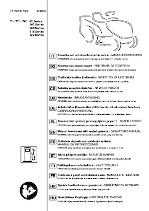Газонокосарки, газонні та садові трактори Stiga Estate 7102 W