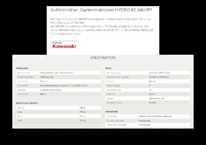 Газонокосарки, газонні та садові трактори Etesia HYDRO 80 MKHPF