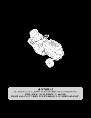 Газонокосарки, газонні та садові трактори Rover Rancher 547/42