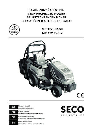 Газонокосарки, газонні та садові трактори SECO SECO MP 122D