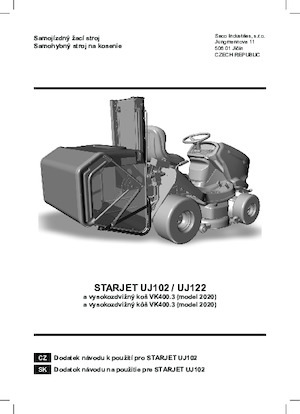 Газонокосарки, газонні та садові трактори SECO Starjet P6 4x4 Pro