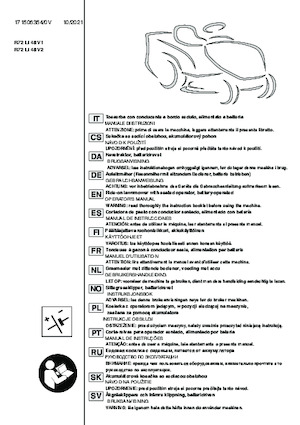 Газонокосарки, газонні та садові трактори Stiga Swift 372e