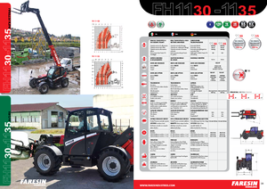 Телескопічні навантажувачі Faresin Handlers 11.35