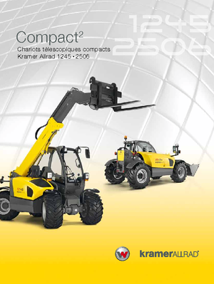 Телескопічні навантажувачі Kramer 1245