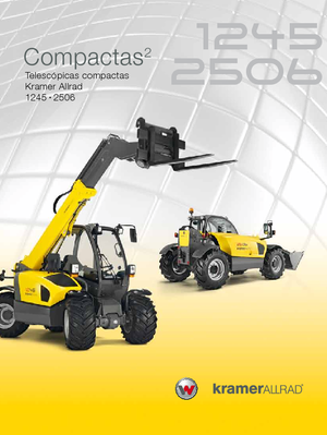 Телескопічні навантажувачі Kramer 1245