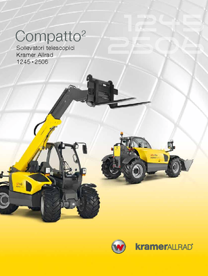 Телескопічні навантажувачі Kramer 1245