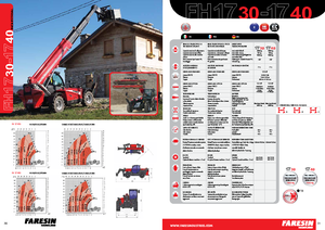 Телескопічні навантажувачі Faresin Handlers 17.3