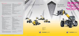 Телескопічні навантажувачі Kramer 3307