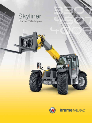 Телескопічні навантажувачі Kramer 3307