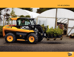 Телескопічні навантажувачі JCB 515-40