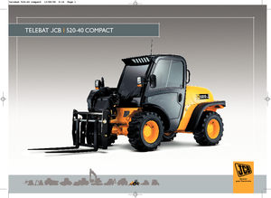 Телескопічні навантажувачі JCB 520-40
