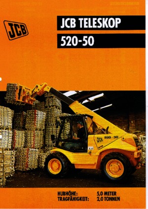 Телескопічні навантажувачі JCB 520-50