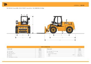 Телескопічні навантажувачі JCB 520-50