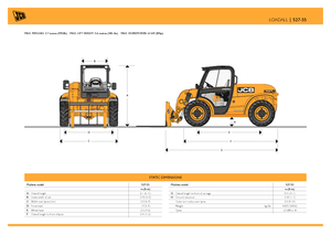 Телескопічні навантажувачі JCB 527-55