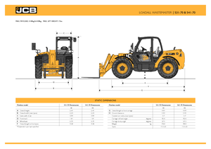 Телескопічні навантажувачі JCB 531-70
