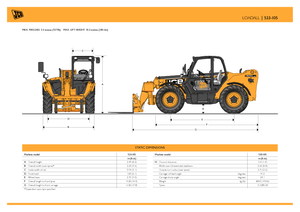 Телескопічні навантажувачі JCB 533-105