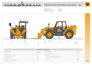 Телескопічні навантажувачі JCB 533-105