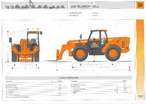 Телескопічні навантажувачі JCB 535-140