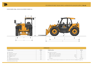 Телескопічні навантажувачі JCB 536-60