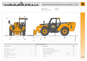 Телескопічні навантажувачі JCB 540-140