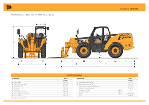Телескопічні навантажувачі JCB 540-170
