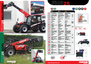 Телескопічні навантажувачі Faresin Handlers 6.25