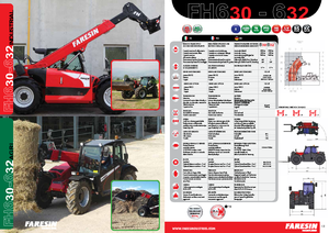 Телескопічні навантажувачі Faresin Handlers 6.32