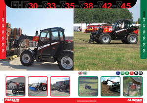 Телескопічні навантажувачі Faresin Handlers 7.38