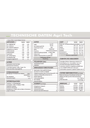 Телескопічні навантажувачі Dieci Agri Tech 35.7 VS