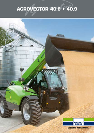Телескопічні навантажувачі DEUTZ-FAHR Agrovector 40.8