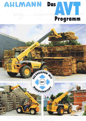 Телескопічні навантажувачі Ahlmann AVT 1330 SL