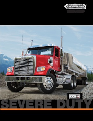 стійке шасі Freightliner 122SD 58 Raised Roof Cummins X15