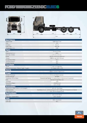 стійке шасі Ford 2533 DC
