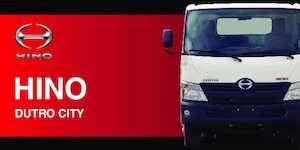 стійке шасі Hino 300 DUTRO CITY 4x2