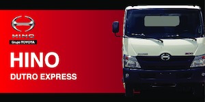 стійке шасі Hino 300 DUTRO EXPRESS 4x2