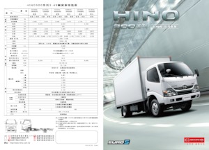 стійке шасі Hino 300 XZU600L-HKMGSR 4x2 cargo