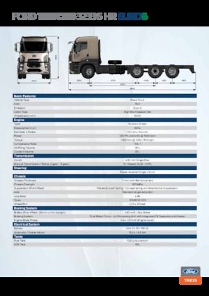 стійке шасі Ford 3233S HR