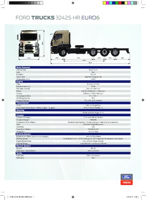 стійке шасі Ford 3242S HR