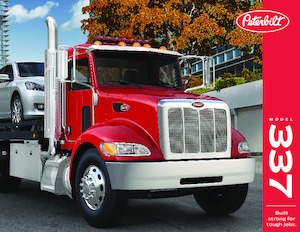 стійке шасі Peterbilt 337 PACCAR PX-9
