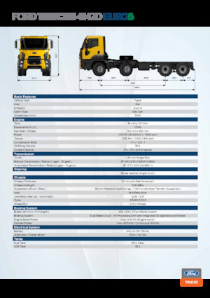 стійке шасі Ford 4142