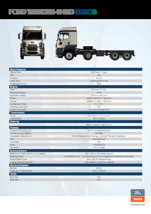 стійке шасі Ford 4148D